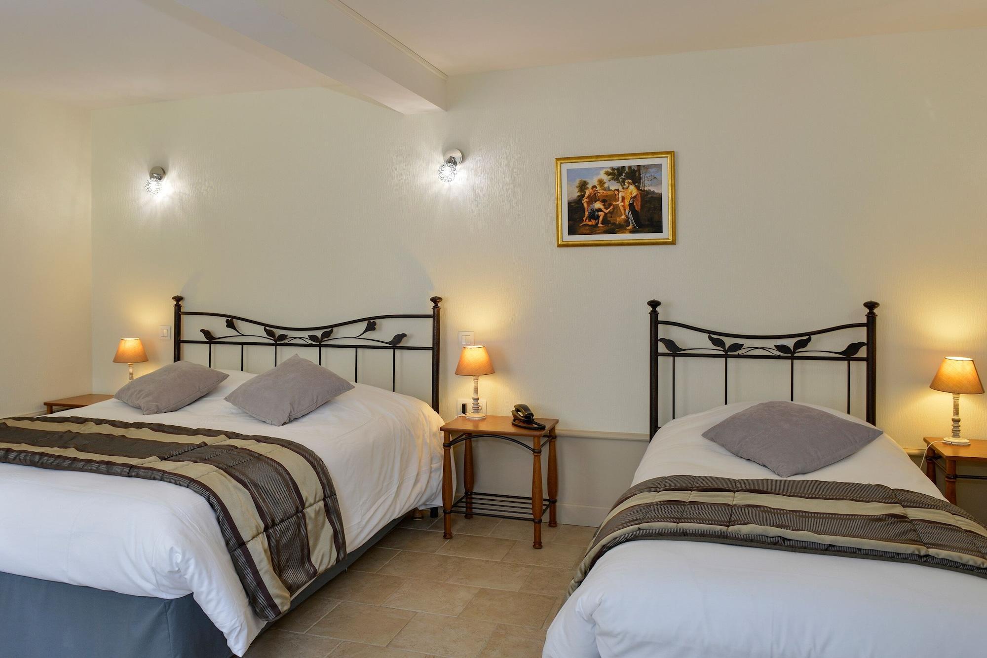 Logis Manoir De La Giraudiere Beaumont-en-Véron Eksteriør billede