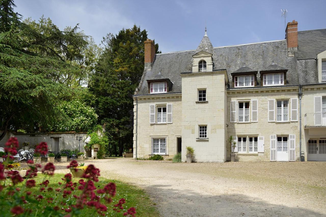 Logis Manoir De La Giraudiere Beaumont-en-Véron Eksteriør billede
